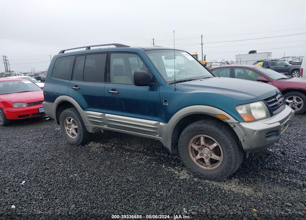2001 MITSUBISHI MONTERO XLS VIN: JA4MW31R11J033450