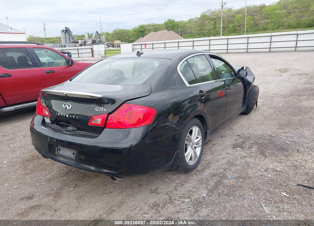 2012 INFINITI G25X VIN: JN1DV6AR7CM862568