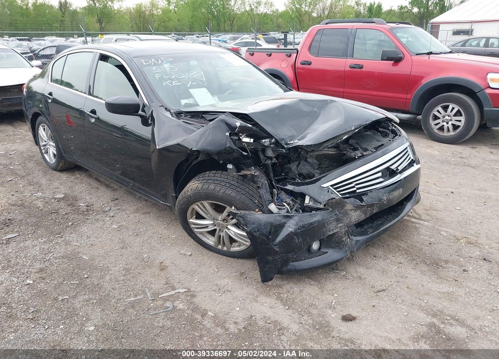 2012 INFINITI G25X VIN: JN1DV6AR7CM862568