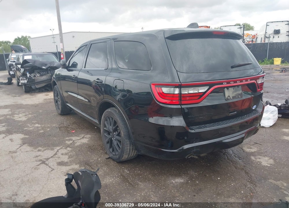 2015 DODGE DURANGO SXT VIN: 1C4RDJAG4FC801938