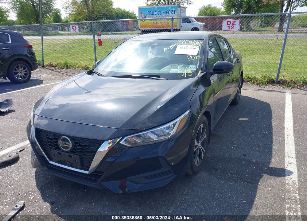 2022 NISSAN SENTRA SV XTRONIC CVT VIN: 3N1AB8CV5NY205950