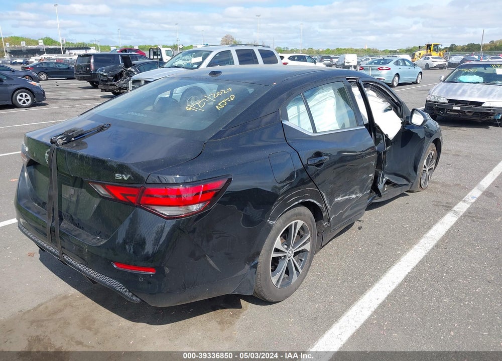 2022 NISSAN SENTRA SV XTRONIC CVT VIN: 3N1AB8CV5NY205950