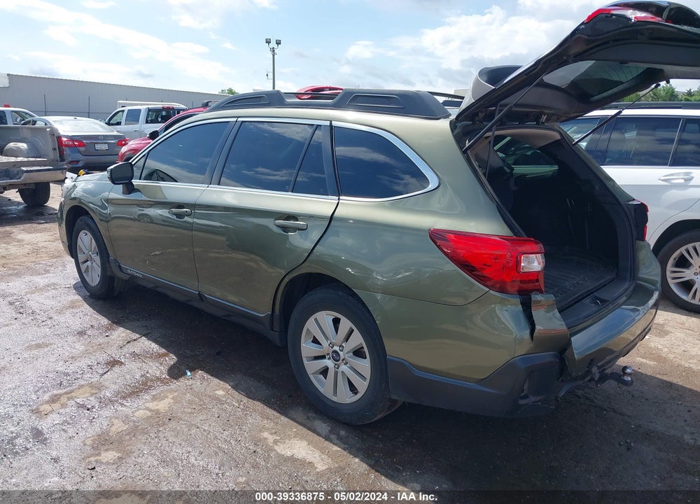 2019 SUBARU OUTBACK 2.5I PREMIUM VIN: 4S4BSAHC9K3282529