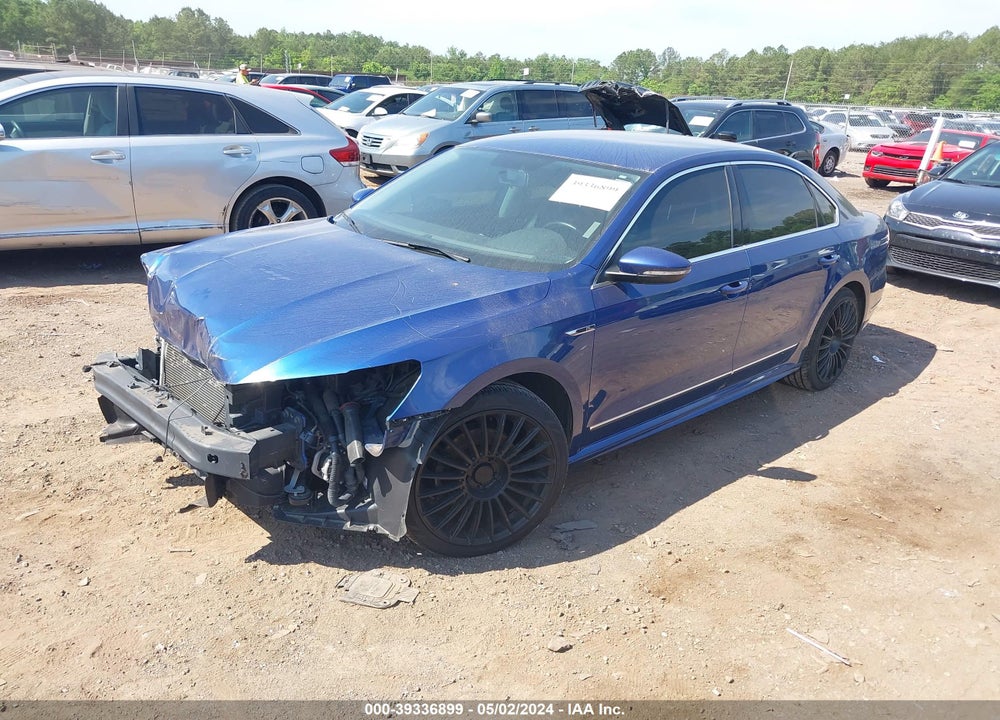 2017 VOLKSWAGEN PASSAT 1.8T R-LINE VIN: 1VWDT7A38HC009627