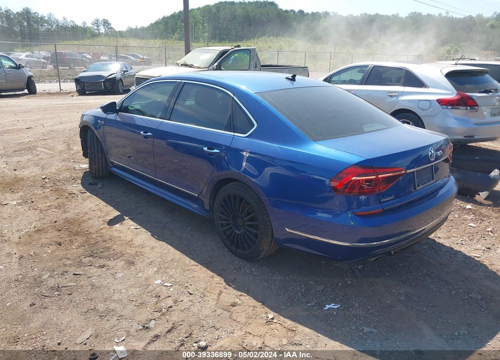 2017 VOLKSWAGEN PASSAT 1.8T R-LINE VIN: 1VWDT7A38HC009627