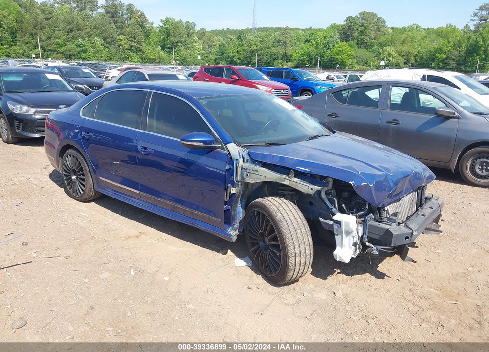 2017 VOLKSWAGEN PASSAT 1.8T R-LINE VIN: 1VWDT7A38HC009627