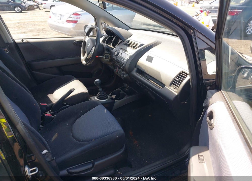 2007 HONDA FIT SPORT VIN: JHMGD376X7S054496