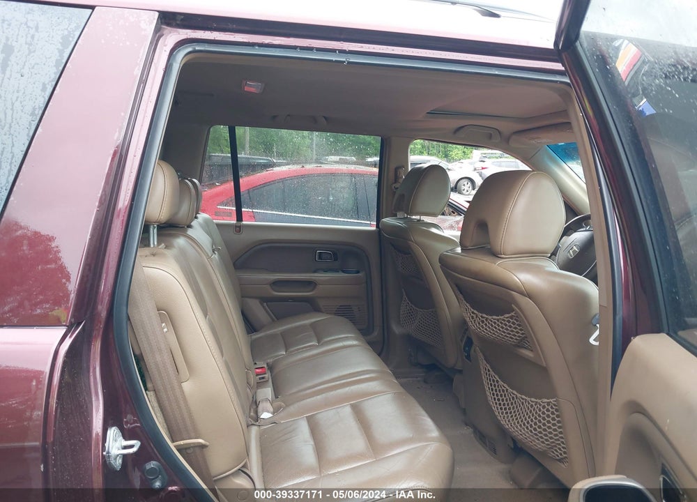 2008 HONDA PILOT EX-L VIN: 5FNYF18558B016019