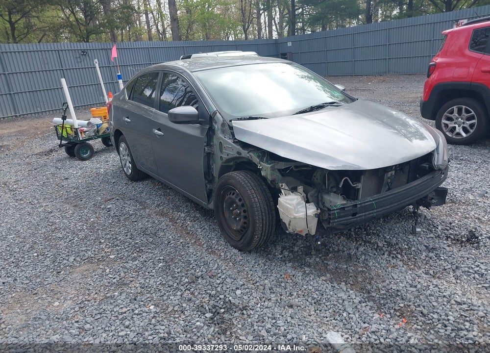 2018 NISSAN SENTRA S VIN: 3N1AB7AP1JY249016