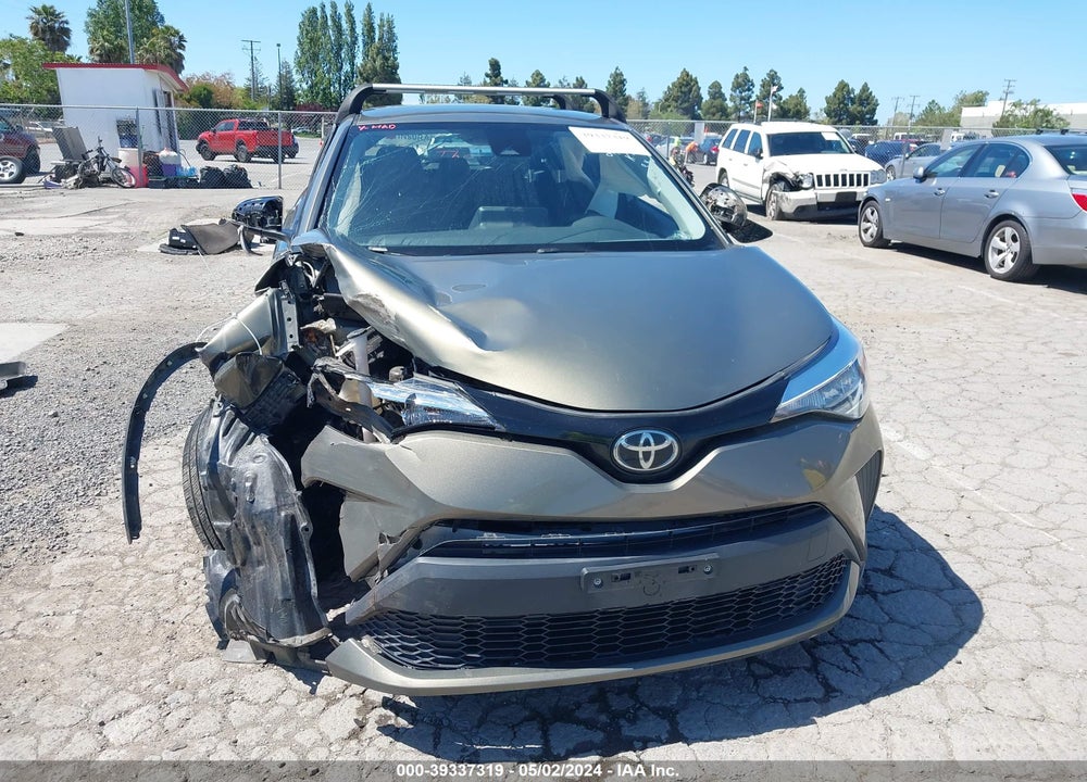 2021 TOYOTA C-HR LE VIN: JTNKHMBX2M1095871