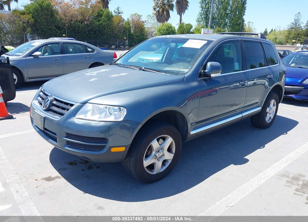 2004 VOLKSWAGEN TOUAREG V6 VIN: WVGZC67L84D000744
