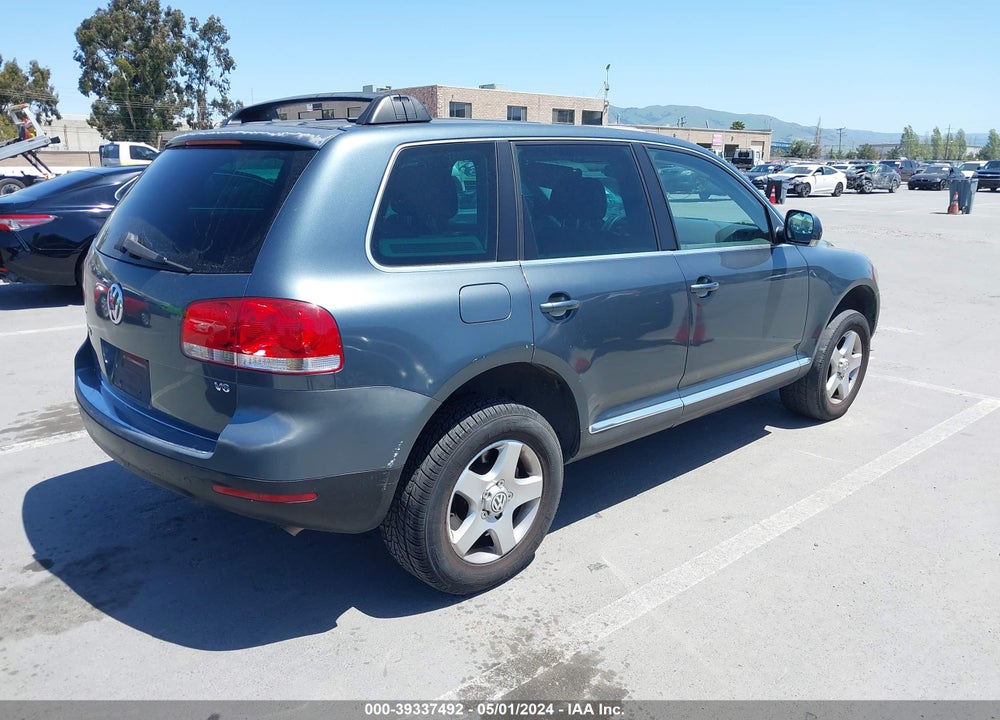 2004 VOLKSWAGEN TOUAREG V6 VIN: WVGZC67L84D000744