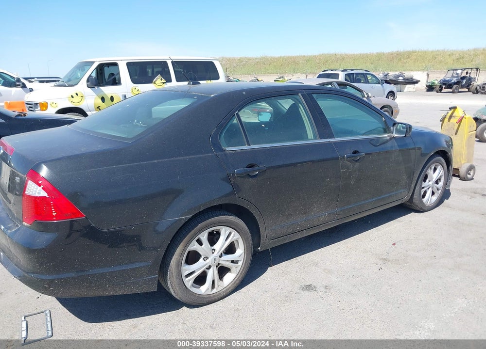 2012 FORD FUSION SE VIN: 3FAHP0HA3CR356304