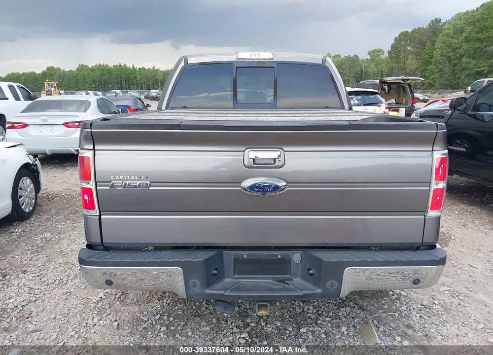 2013 FORD F-150 LARIAT VIN: 1FTFW1CTXDFA09540