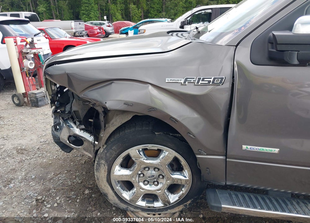 2013 FORD F-150 LARIAT VIN: 1FTFW1CTXDFA09540