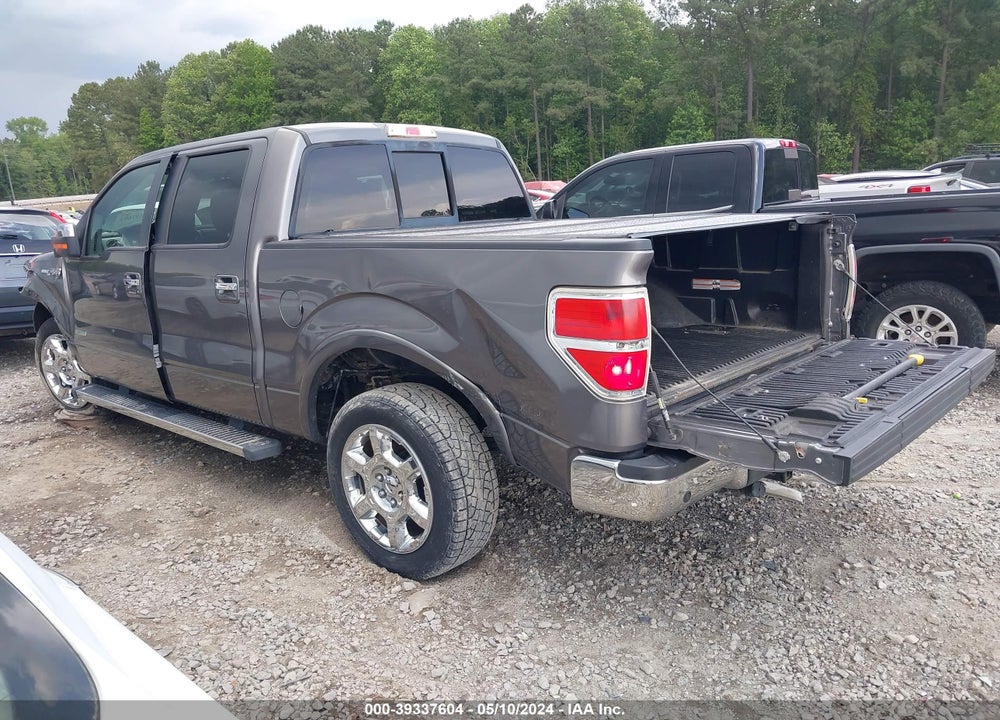 2013 FORD F-150 LARIAT VIN: 1FTFW1CTXDFA09540