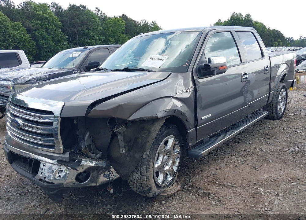 2013 FORD F-150 LARIAT VIN: 1FTFW1CTXDFA09540