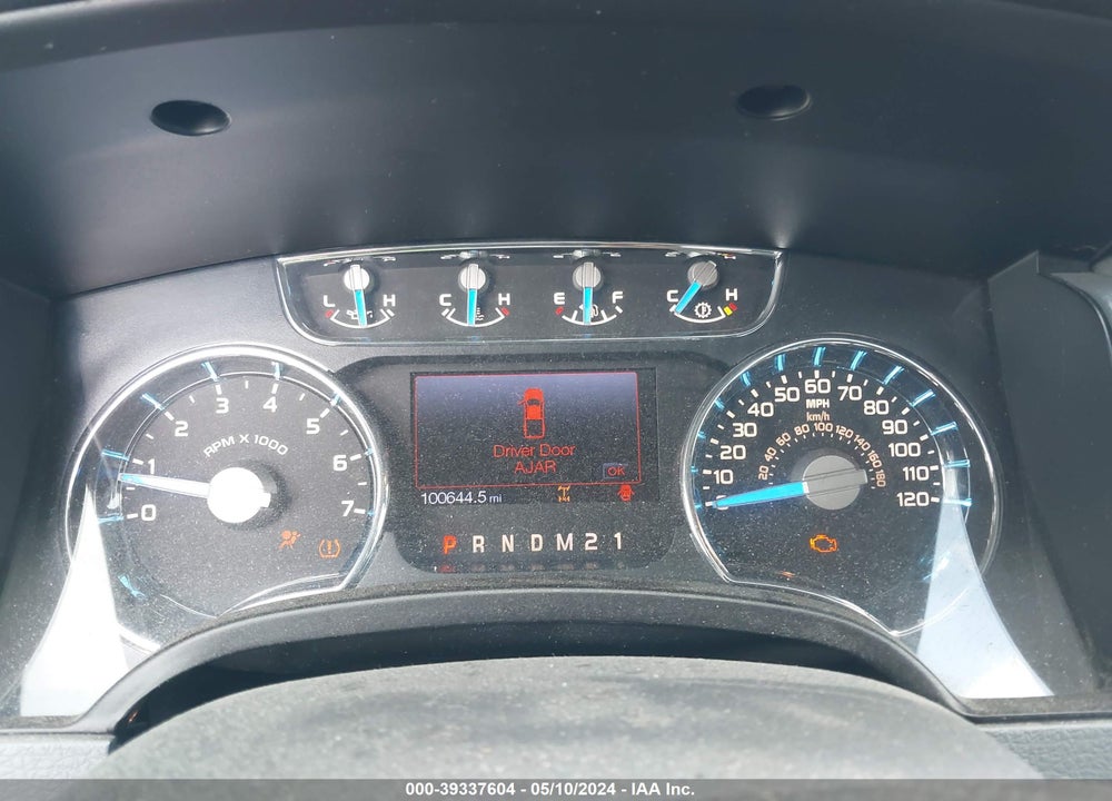 2013 FORD F-150 LARIAT VIN: 1FTFW1CTXDFA09540