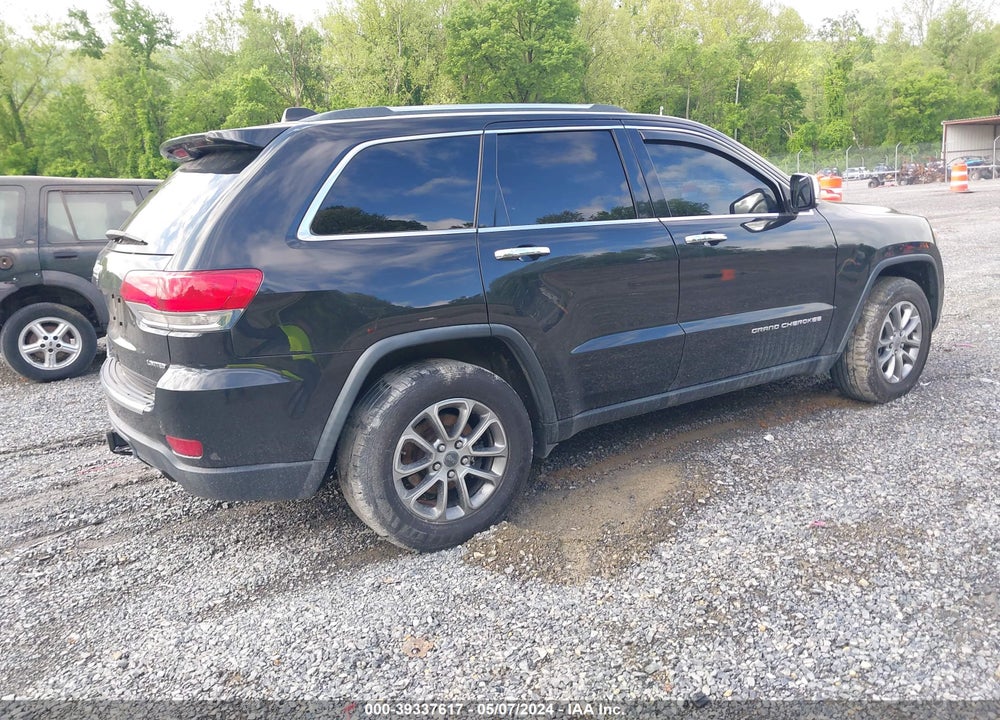 2014 JEEP GRAND CHEROKEE LIMITED VIN: 1C4RJFBG5EC163069