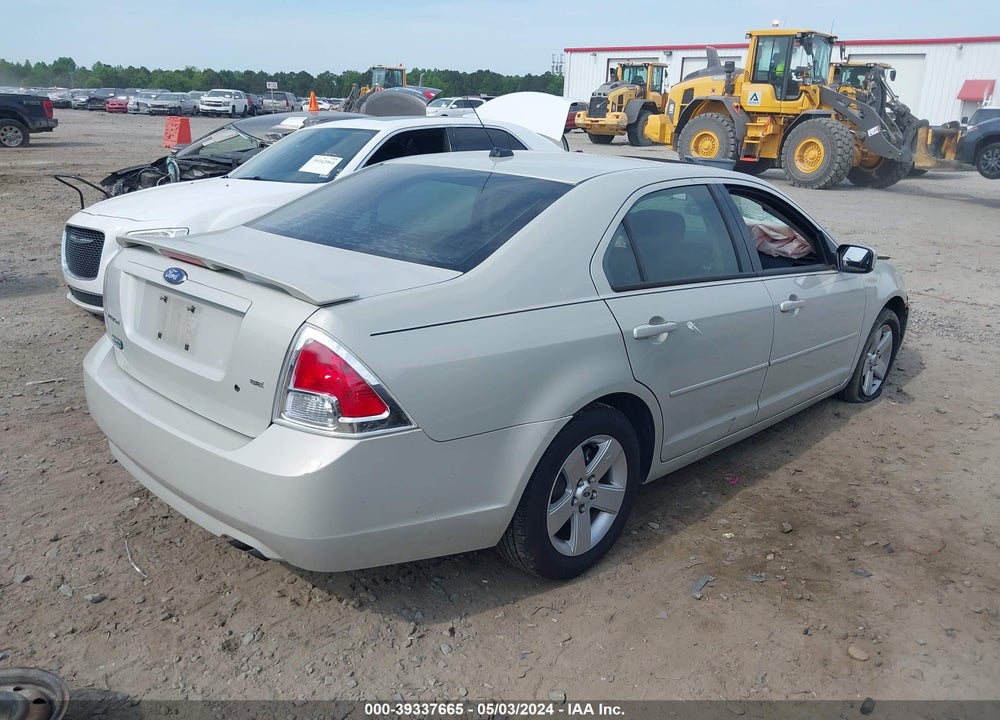2008 FORD FUSION SE VIN: 3FAHP07Z18R168993