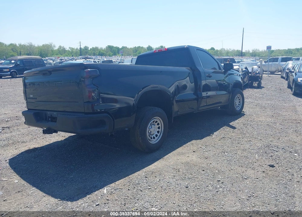 2019 CHEVROLET SILVERADO 1500 WORK TRUCK VIN: 3GCNWAEH4KG306741