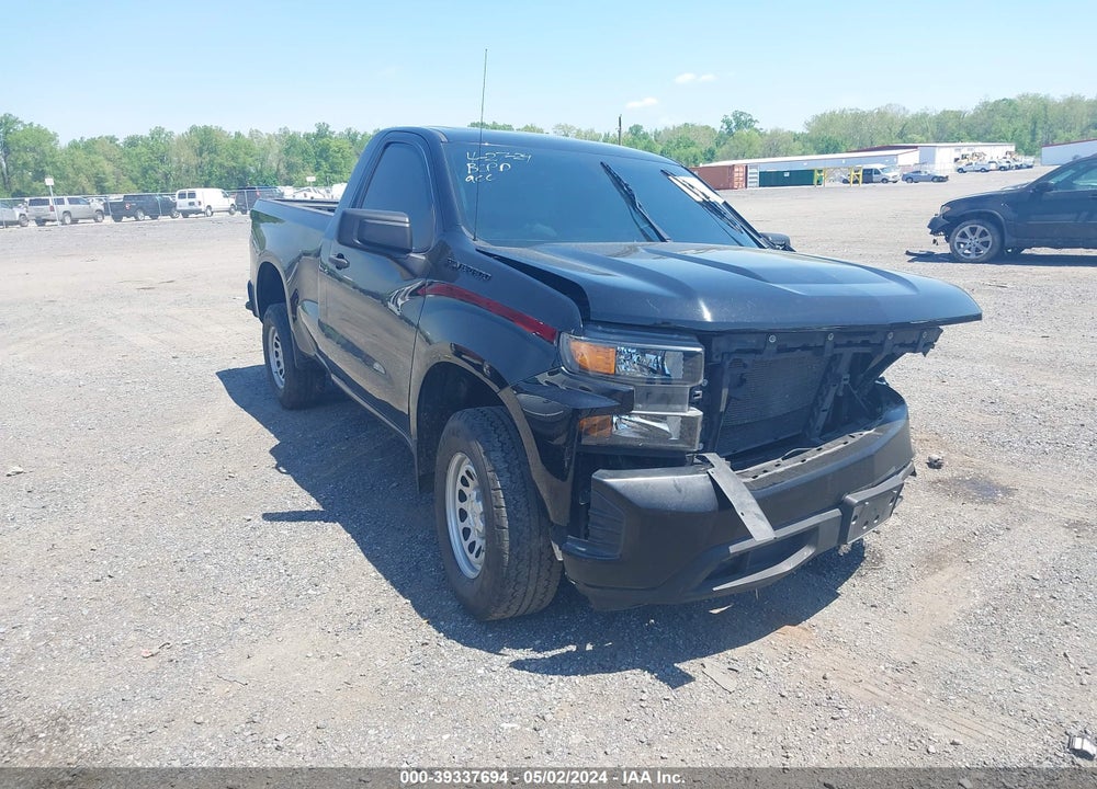 2019 CHEVROLET SILVERADO 1500 WORK TRUCK VIN: 3GCNWAEH4KG306741