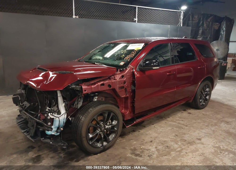 2022 DODGE DURANGO R/T AWD VIN: 1C4SDJCT6NC215719