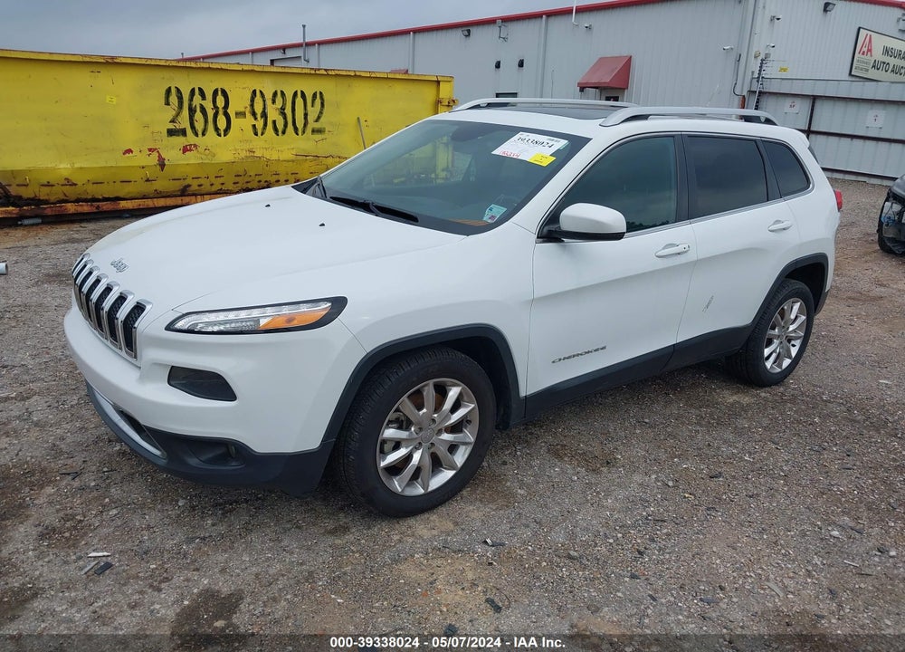 2014 JEEP CHEROKEE LIMITED VIN: 1C4PJLDS5EW143345