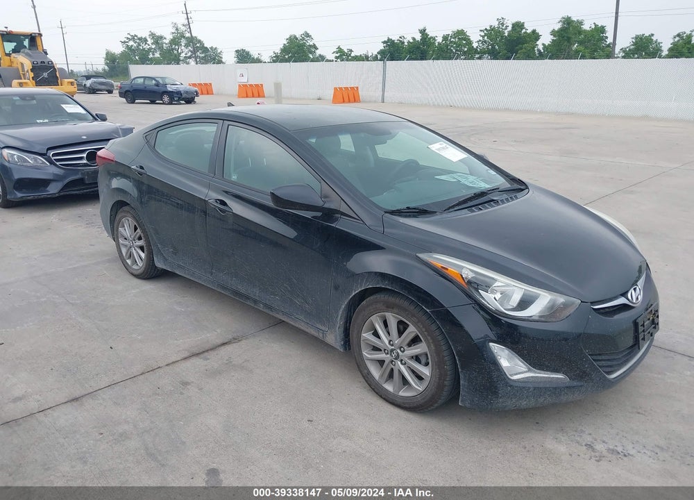 2014 HYUNDAI ELANTRA SE VIN: 5NPDH4AEXEH493028