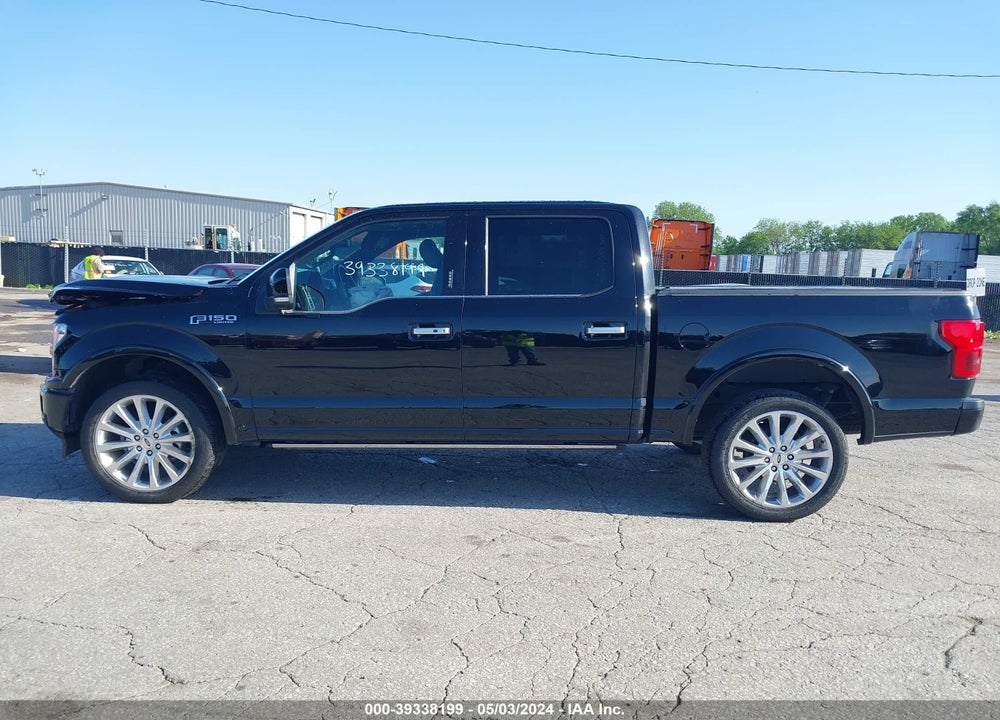 2018 FORD F-150 LIMITED VIN: 1FTEW1EG7JFC01117