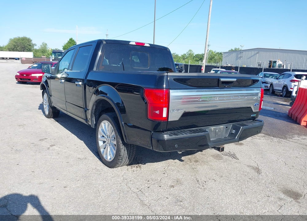 2018 FORD F-150 LIMITED VIN: 1FTEW1EG7JFC01117