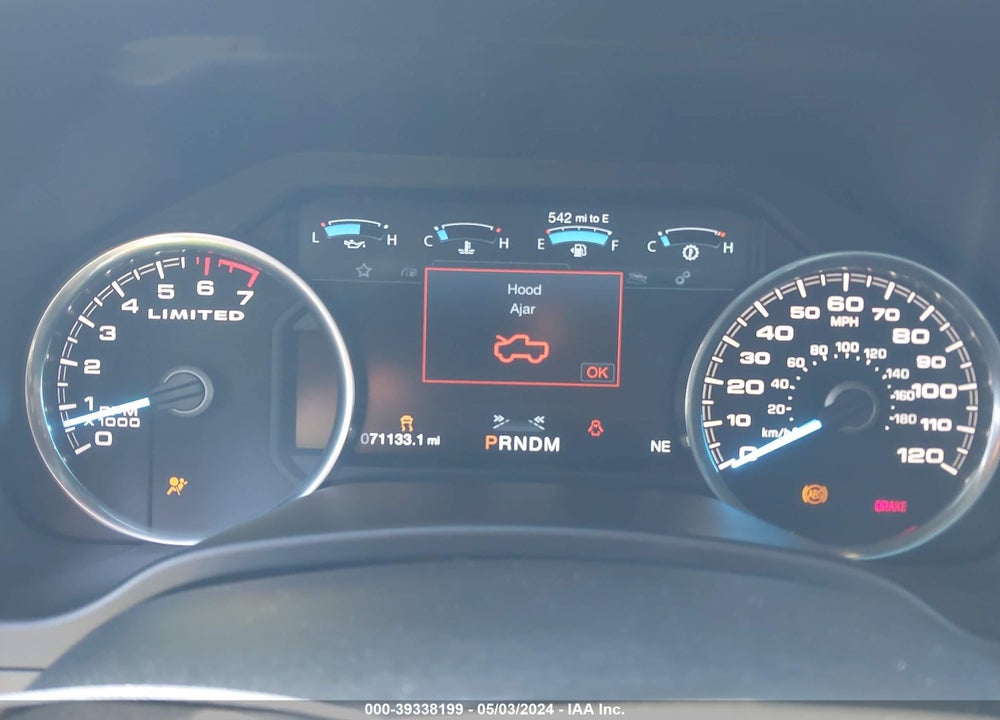 2018 FORD F-150 LIMITED VIN: 1FTEW1EG7JFC01117