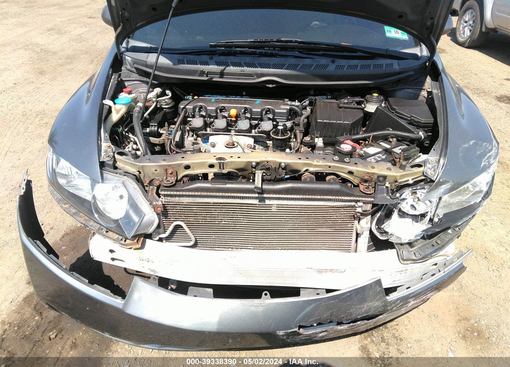 2010 HONDA CIVIC LX VIN: 2HGFA1F55AH578366