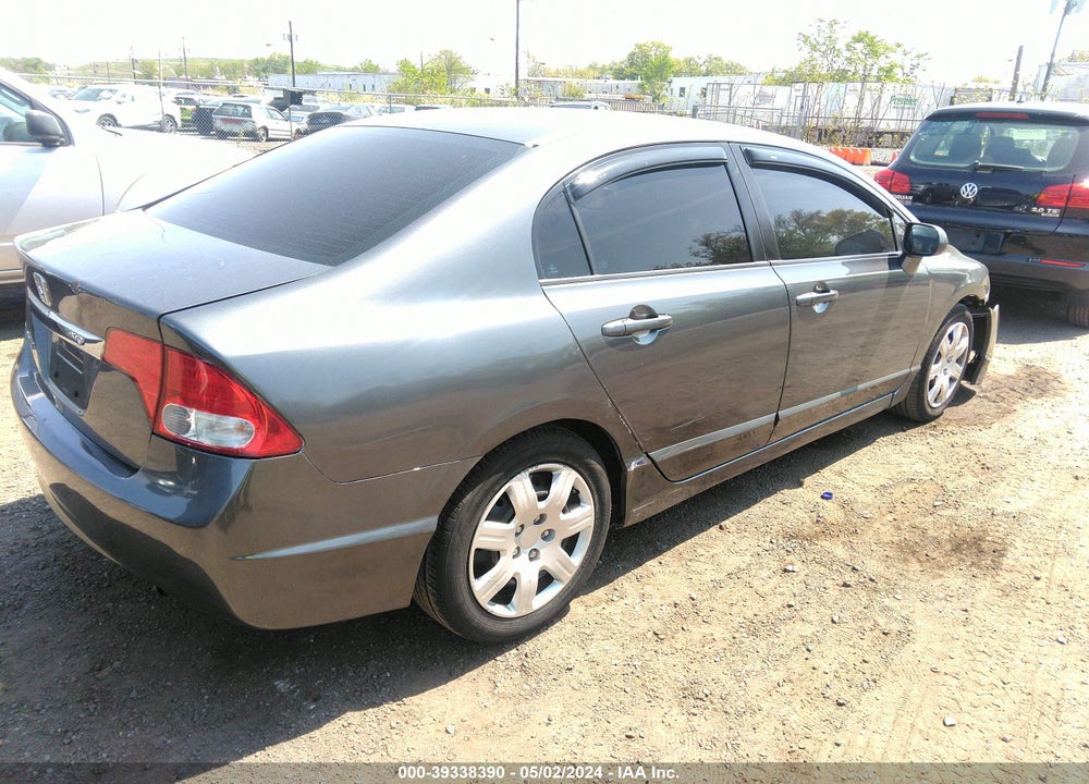 2010 HONDA CIVIC LX VIN: 2HGFA1F55AH578366