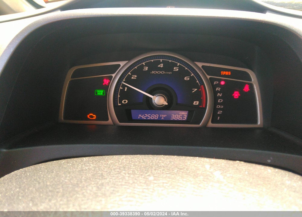 2010 HONDA CIVIC LX VIN: 2HGFA1F55AH578366