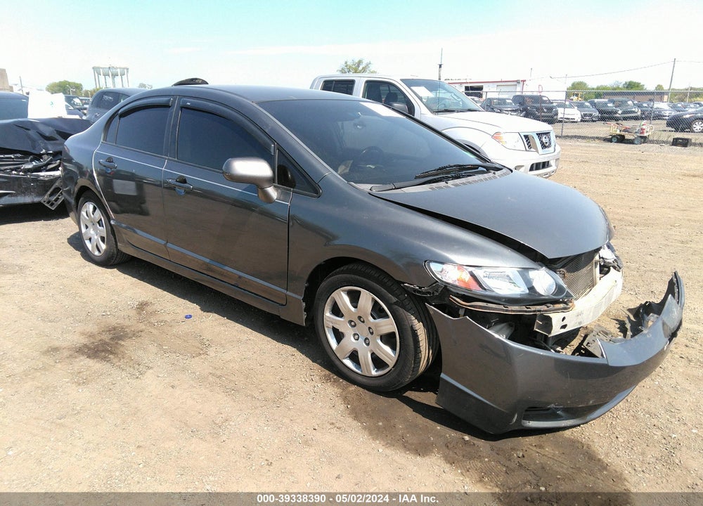 2010 HONDA CIVIC LX VIN: 2HGFA1F55AH578366