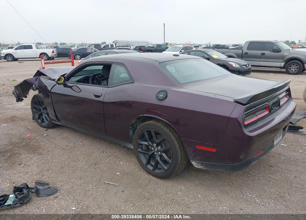 2022 DODGE CHALLENGER SXT VIN: 2C3CDZAG6NH185244