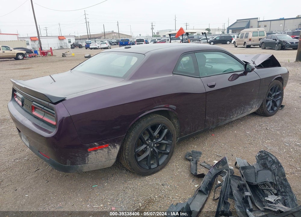 2022 DODGE CHALLENGER SXT VIN: 2C3CDZAG6NH185244