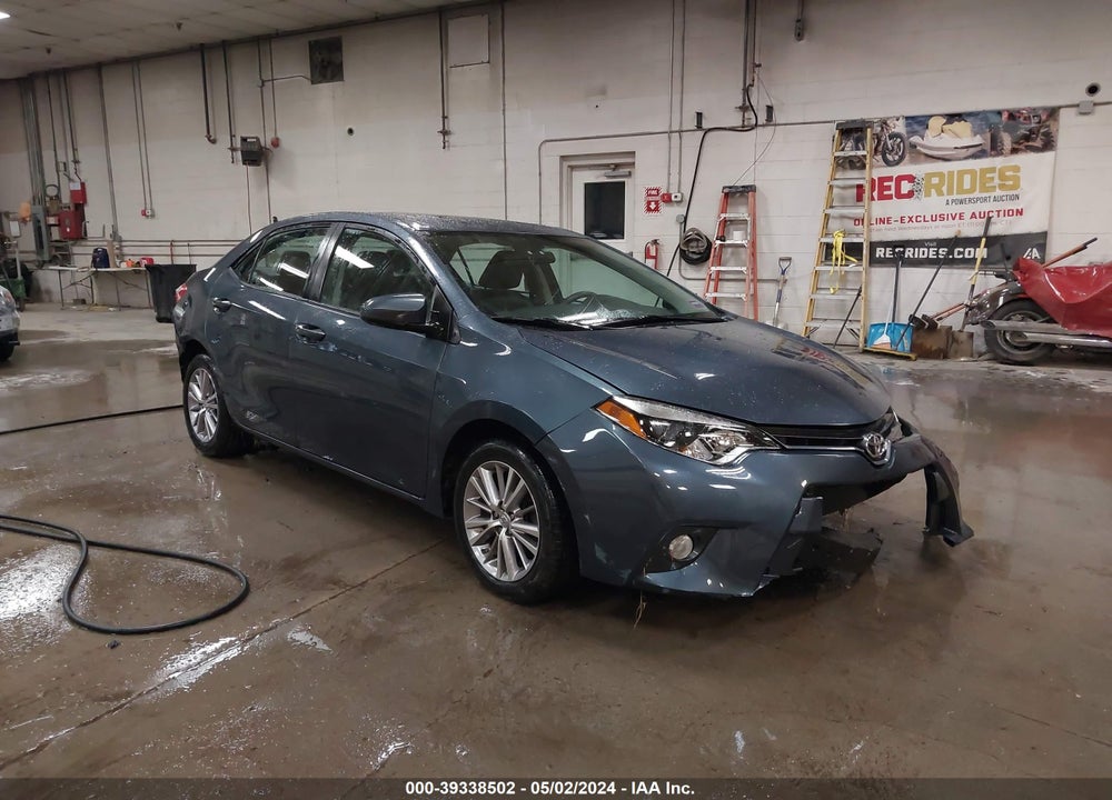 2015 TOYOTA COROLLA LE PREMIUM VIN: 2T1BURHE9FC382545