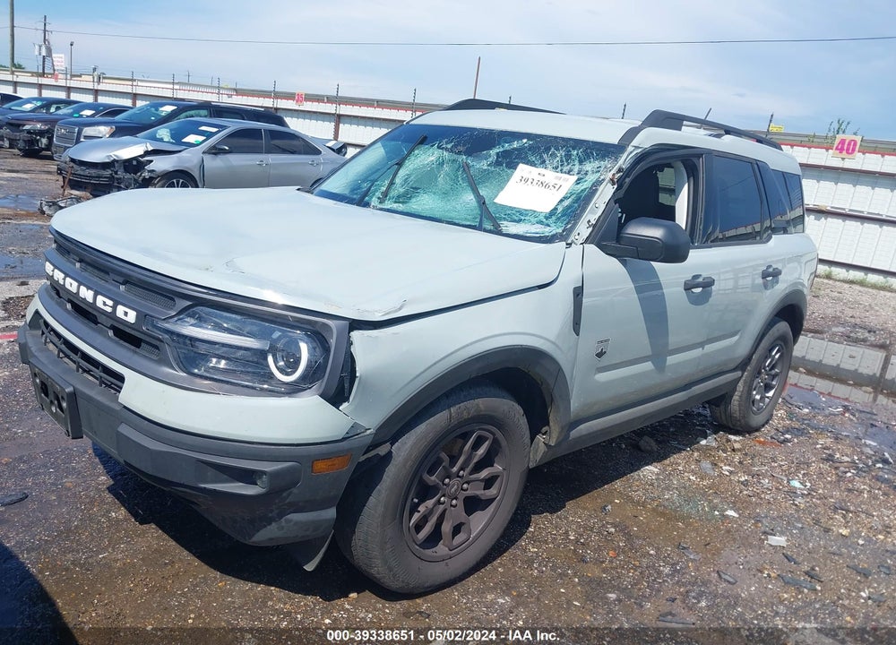 2022 FORD BRONCO SPORT BIG BEND VIN: 3FMCR9B66NRE19935