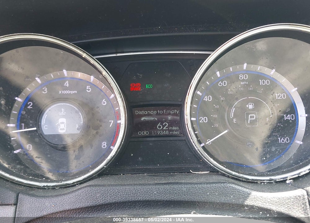 2011 HYUNDAI SONATA LIMITED 2.0T VIN: 5NPEC4AB4BH172204