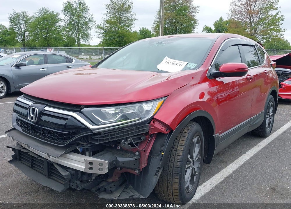 2022 HONDA CR-V AWD EX-L VIN: 7FARW2H85NE024027