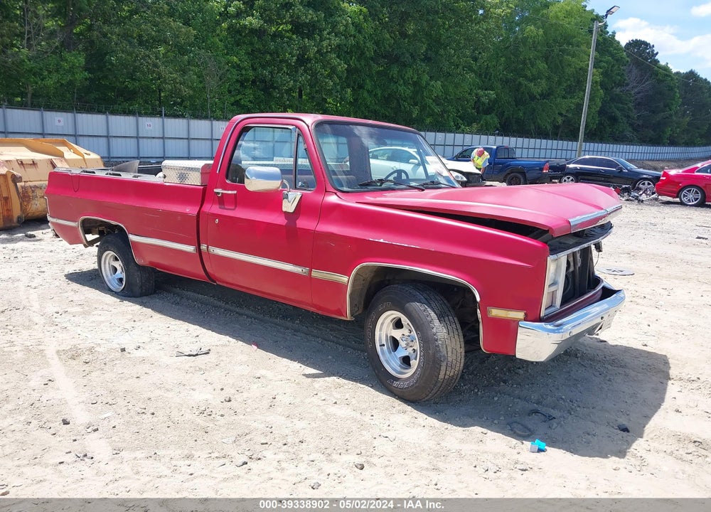 1987 CHEVROLET R10 VIN: 1GCER14H8HS141027
