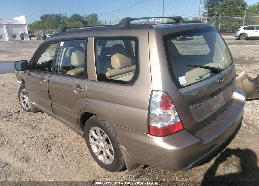 2008 SUBARU FORESTER 2.5X VIN: JF1SG656X8H716461