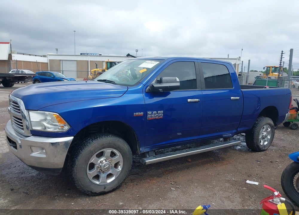 2016 RAM 2500 BIG HORN VIN: 3C6UR5DJ5GG281880