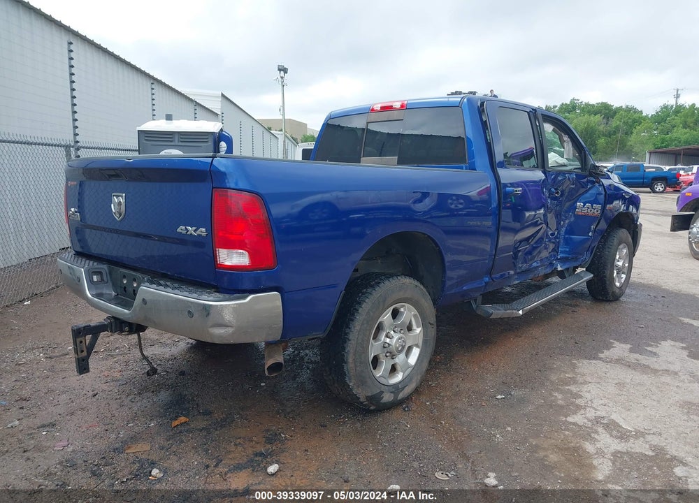 2016 RAM 2500 BIG HORN VIN: 3C6UR5DJ5GG281880
