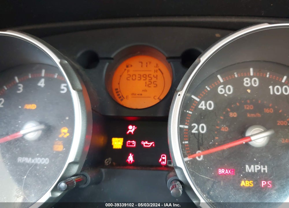 2008 NISSAN ROGUE SL VIN: JN8AS58V88W131783