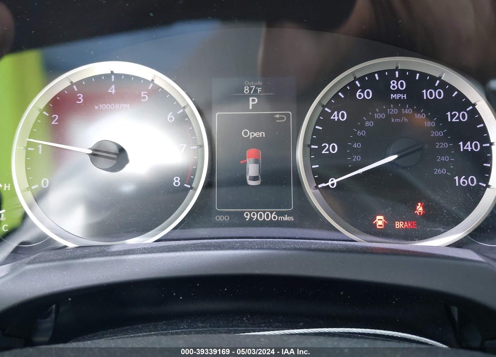 2014 LEXUS IS 250 VIN: JTHBF1D24E5002920