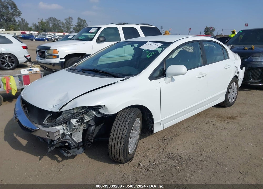 2010 HONDA CIVIC VP VIN: 19XFA1F36AE036220