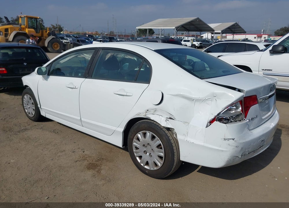 2010 HONDA CIVIC VP VIN: 19XFA1F36AE036220